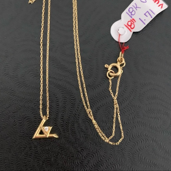 18k Japan Gold Necklace - Picture 4 of 6